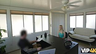 vip4k pretty striptease dancer allie rae ready for cash sex casting interview clothes ripped