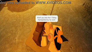 picture a robloxian witch's big tits and ass wrecked by black cock