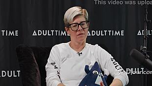 Pornstars strip bare then wildly share massive cocks