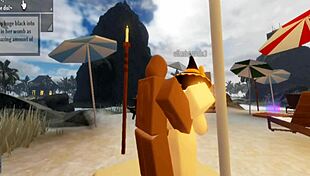 picture a robloxian witch's big tits and ass wrecked by black cock