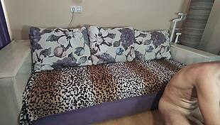 Behind the Scenes: Homemade Milf Wife in Lingerings and Stockings