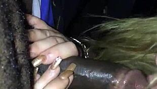 White girl, suck this bbc deep in the car right now?