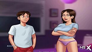 fingering her tight pussy deep in summertime saga e3 40