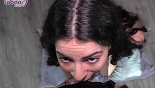 18 Stepdaughter Angel Gostosa Bends Thick Ass Over for Stepdad Creampie Doggystyle