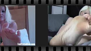 Want to shoot your hot cum on our feet?