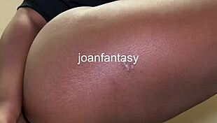 Joanfantasy Fingers Herself in Steamy Washroom!