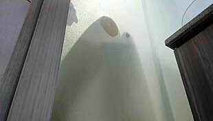 curvy colombian latina grabs pervy roommate fucks her fat ass in shower