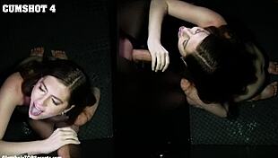 that's right alexis! suck that monster cock any way you crave??