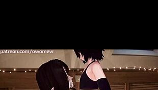 3D Cowgirl Rides Huge Expanding Firm Tits POV