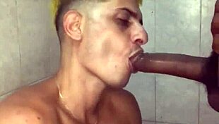 grindr stud flaunts his straight thick massive brazilian cock for cruising