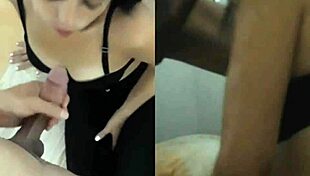 Latina Teen Deepthroats Cock in Steamy Suck Session