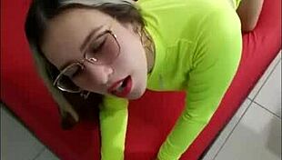 wanna see me take my neighbor's cock deep while hubby's clueless outside?