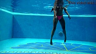 you seeing sazan cheharda's naked hungarian ass tease underwater?
