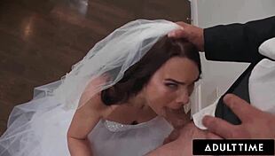 slutty cheating bride ivy ireland airtight dp gangbang face fucked rough double penetration!!