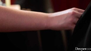 deeper into gorgeous redhead octavia red spanked fucked deep in bondage with handcuffs