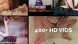 spanish milf licks teen girl's pussy in hot lesbian play first time muff diving fun