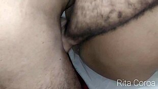 hey, my husband's cousin showed up and fucked me hard right in the cuckold's own bed