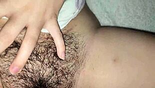 Chubby latina college teen's juicy hairy pussy creampied easy in homemade taboo fuck