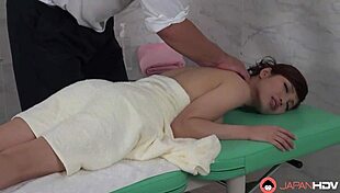 Yura Hitomi Delivers Steamy Uncensored Massage with Moans and Natural Tits Exposed