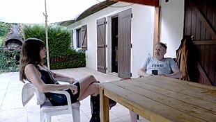 me the producer and colombian housekeeper in wild anal squirting trio