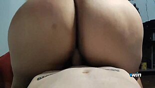 plump neighbor's big ass barebacked in raw fuck