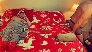 Granny Carmen Claus Classic Deepthroat Cocksucking Christmas Cougar Concubine