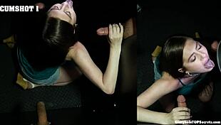 that's right alexis! suck that monster cock any way you crave??