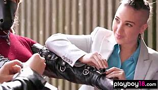 Kate leads mature women in outdoor pony roleplay fun