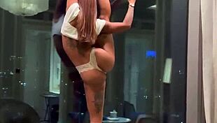 Tiny asian ass flexes teasingly for deep sexy pound