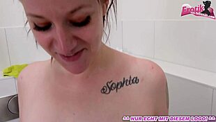 Devote German Amateur Teen Cleaning Lady Fucked by Boss in Office Toilet POV