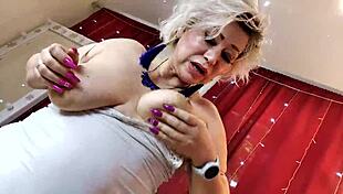 Mature Russian Bride Couple Goes Crazy Wedding Fuck