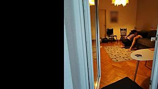 my stepmom sneaks a peek while i suck my husband's throbbing cock