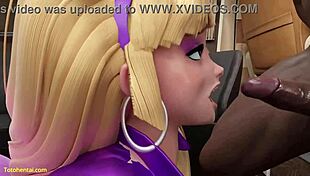 Big-Titted Ebony Milf Princesita Madura Swallows Monster Cock in Wild Interracial Creampie Finish