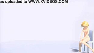 KAGAMINE RIN'S NUDE MOD ROCKS TOKYO TEDDY BEAR DIVA WITH BIG TITS AND ASS EXPOSED!