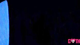 tattooed goth lacey jayne screams wildly from intense pounding in every position