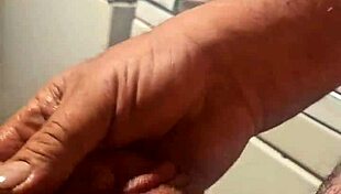 Wife and I undress slowly. Teasing touches build intimate heat.