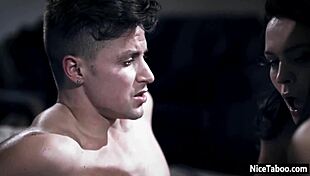 krissy lynn kisses hot then shares milf pussy on guys huge cock