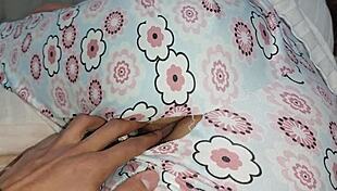 Stepsis bent over fucked doggystyle still in pajamas