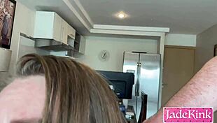 Boss, why misuse your sexy curvy secretary with rough face fucking and creampie?