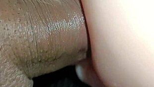 mandy takes deep anal creampie from ripped clothes fuck