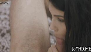 whoa, this young cutie sucks cock in wild group pounding