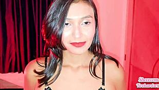 my tinder date rosibel walks into hotel room all wet and ready