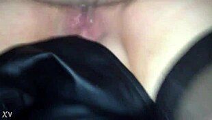 her pussy squirts nonstop during dirty pov assfucking session