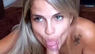 Wife Surprises Husband In White Lingerie Begs For Pussy And Ass Fuck Ends With Cum In Mouth