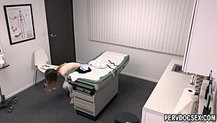 perverted doc and nurse grope ailee anne's big tits exam