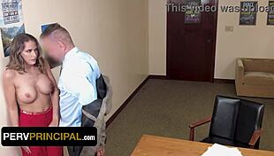 soccer stepmom munches principals cock to save stepson from school expulsion intrigue