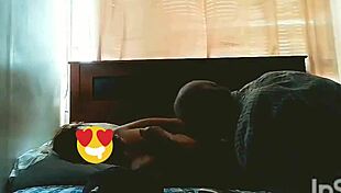 i cherish moments with skinny old latina man and his niece around the house