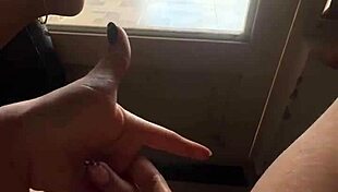 Prowling the platform flashing my juicy Latina ass to horny neighbors