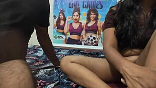 desi bhabhi screams through hard anal creampie and squirting sex with her lover