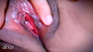 curvy filipina's huge natural tits drip as she squirts in solo play